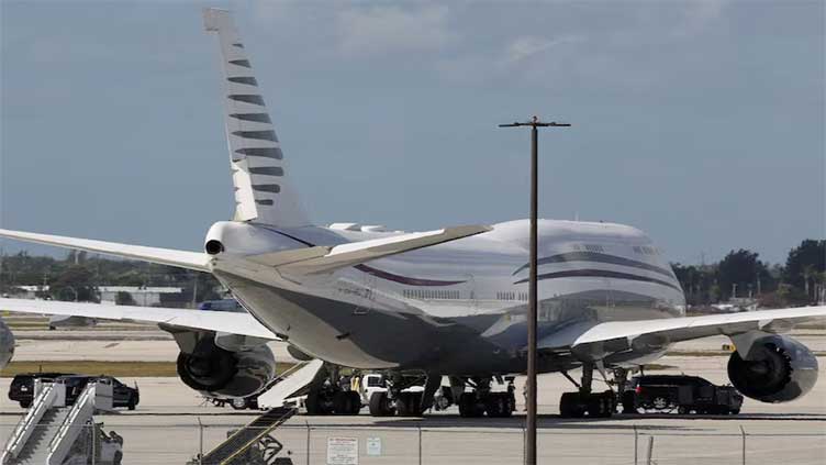 Dunya News Trump's Qatari 747 may need fighter escorts to serve as Air Force One