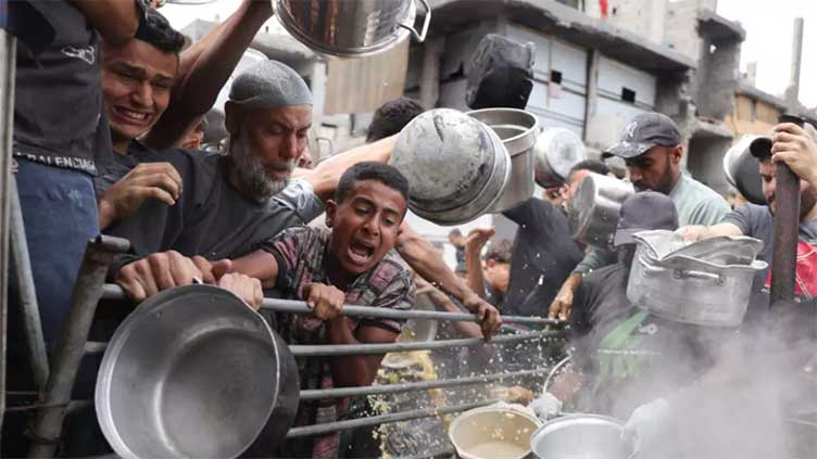 Dunya News Trump says many in Gaza are 'starving'