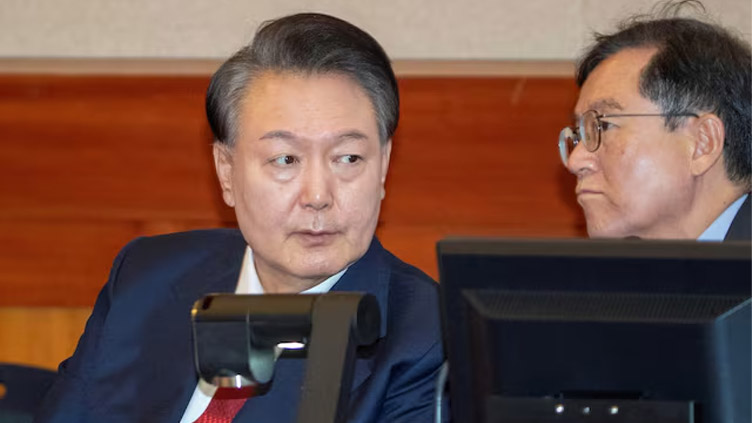 South Korea ex-President Yoon leaves conservative party as candidate trails liberal frontrunner