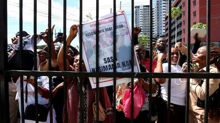 Tanzanian police arrest foreign activists supporting detained opposition leader
