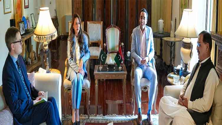 Bilawal Bhutto discusses bilateral ties with US envoy