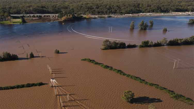 Australia airdrops supplies to farmers stranded by floods
