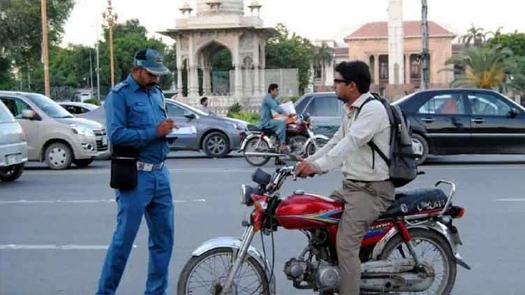 Who is to blame: motorcyclist commits 313 violations, faces Rs335,300 fine
