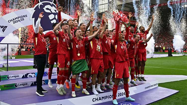 Liverpool lift Premier League trophy after Palace draw