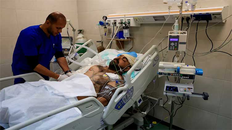 Father in intensive care after nine children killed in Israeli strike on Gaza