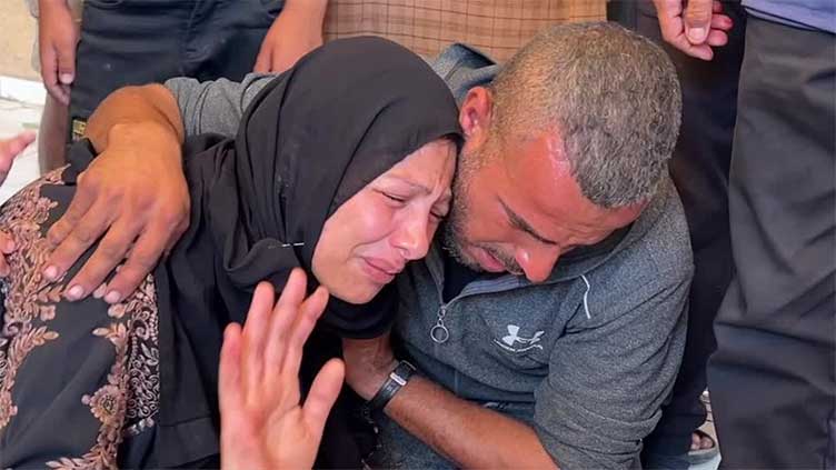 Red Cross says two staff members killed in Israeli strike in Gaza