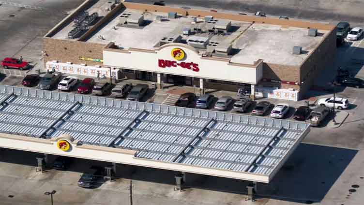 Where is the world's largest petrol station? You won't believe what is inside 