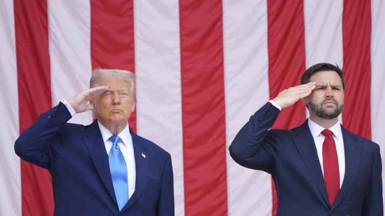 Trump honours fallen soldiers on Memorial Day, while attacking Biden and judges
