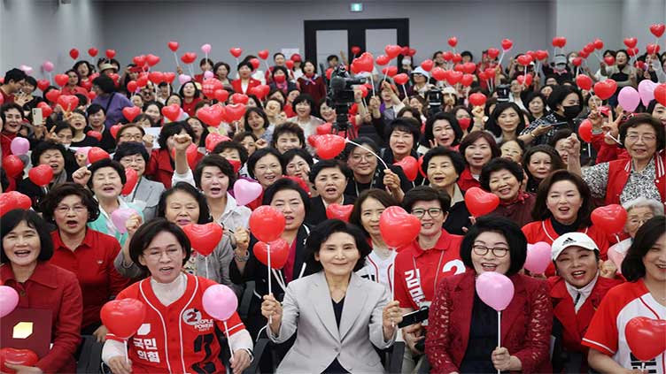 Candidate spouses take centre stage in South Korea's heated presidential race