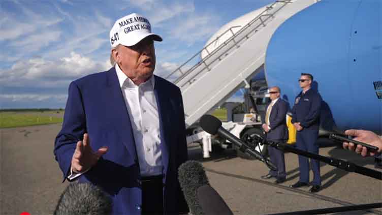 Trump says he'll delay a threatened 50% tariff on the European Union until July