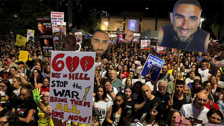Thousands rally in Israel for Gaza hostages on 600th day of war