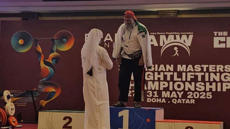 Pakistan wins gold at Asian Masters Weightlifting Championship