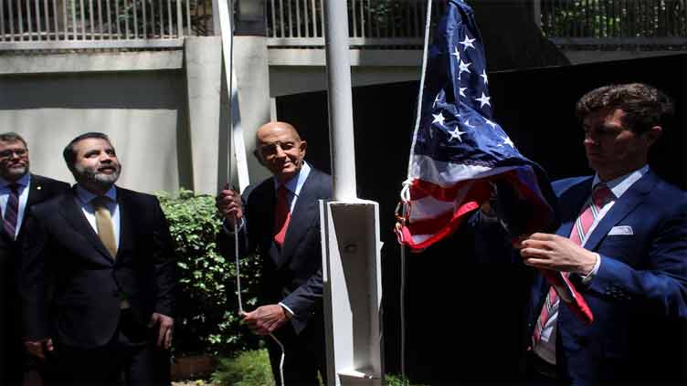 US envoy for Syria raises flag over Damascus residence as ties improve