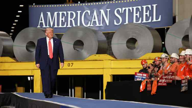 Trump says he plans to double steel, aluminum tariffs to 50pc