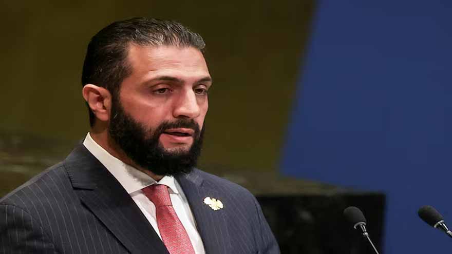 Syrian president Sharaa expected to visit Washington, US envoy says