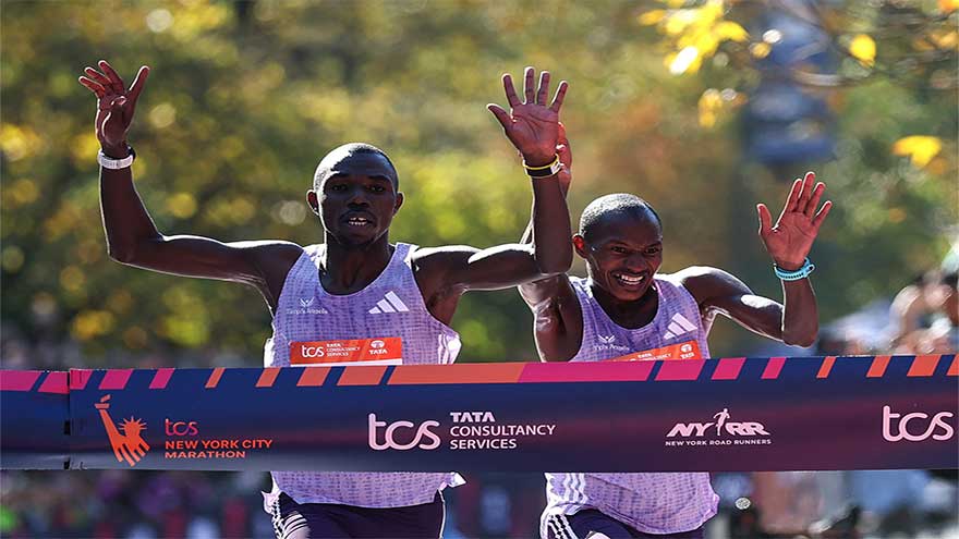Kipruto, Obiri seal Kenyan double at New York Marathon