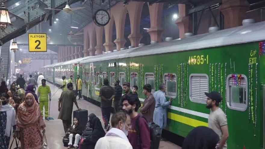 Pakistan Railways unveils upgraded railcar for Lahore to Rawalpindi route