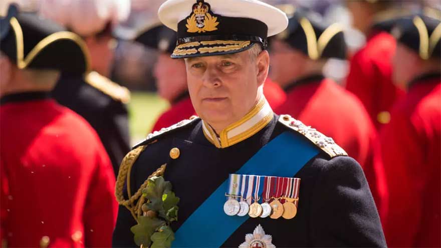 Andrew to lose his last military rank: defence minister