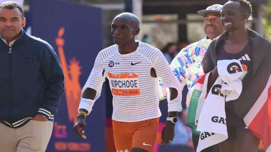 Eliud Kipchoge unveils plan to run 7 marathons on 7 continents