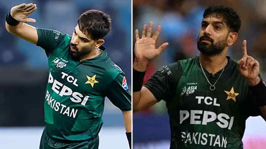 Haris Rauf handed two-match ban for code of conduct breach in Asia Cup