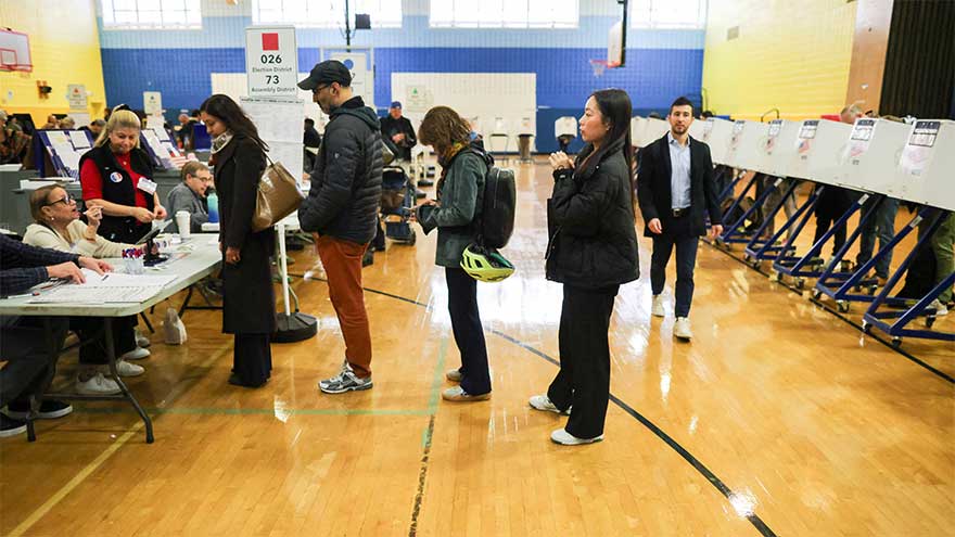 Trump's shadow looms over key state elections as voters pick governors and New York mayor