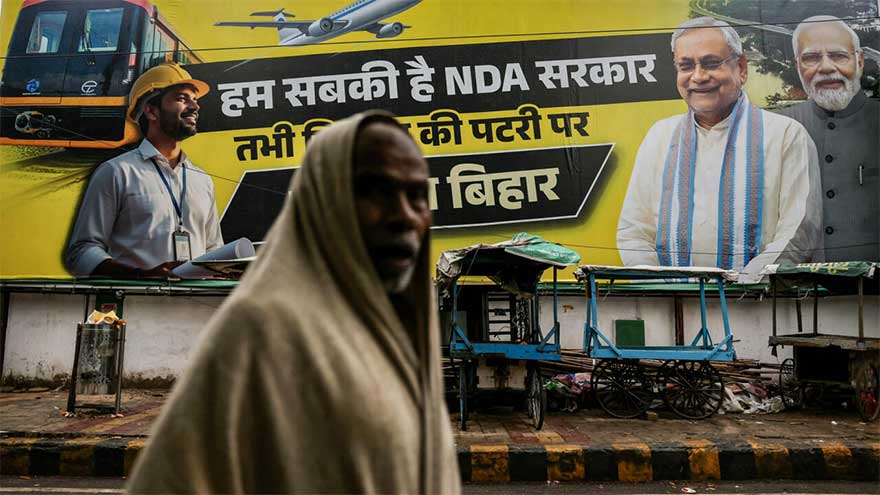 India's Modi readies bellwether poll in poorest state