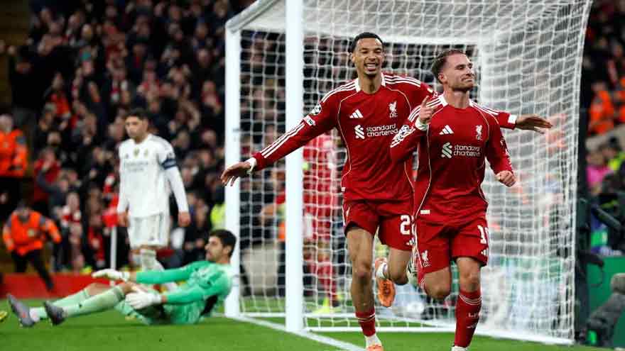 Slot lauds Liverpool's spirited win over Real Madrid at Anfield
