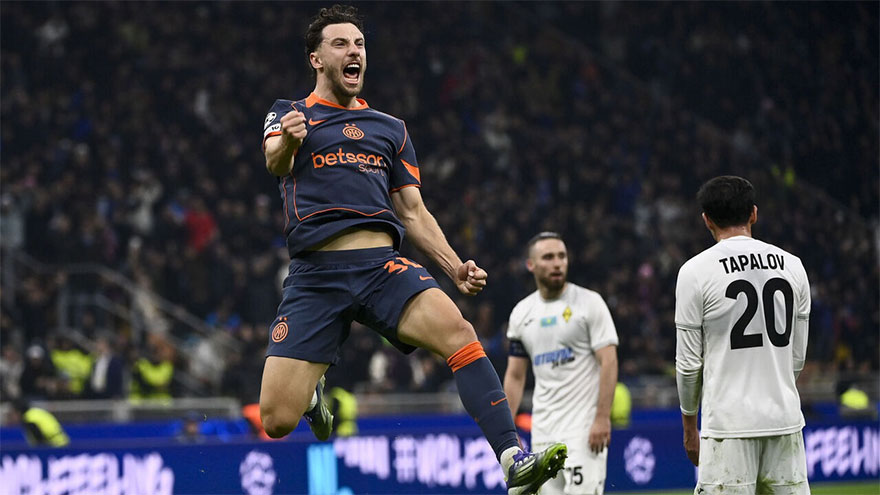 Inter beat Kairat Almaty to maintain Champions League perfection