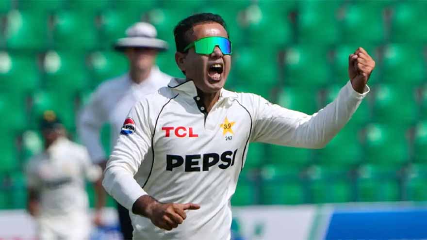 Nauman Ali nominated for ICC player of the month award for October