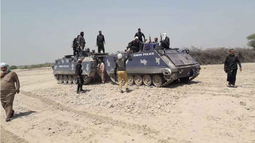 Deadly tribal clash in Ghotki: Police officer martyred, 15 killed in joint operation