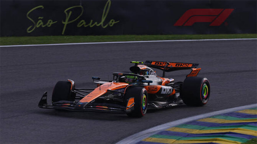 Norris grabs pole for Brazilian Grand Prix sprint race