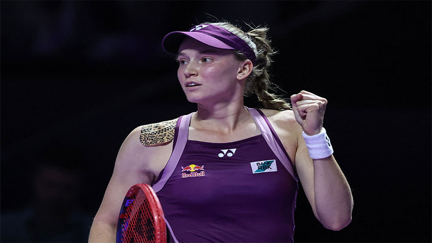 Rybakina sinks Pegula to reach WTA Finals title match