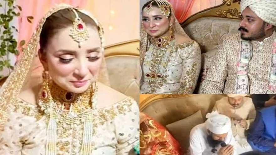 Dr Nabiha ties the knot, Nikah officiated by Maulana Tariq Jamil
