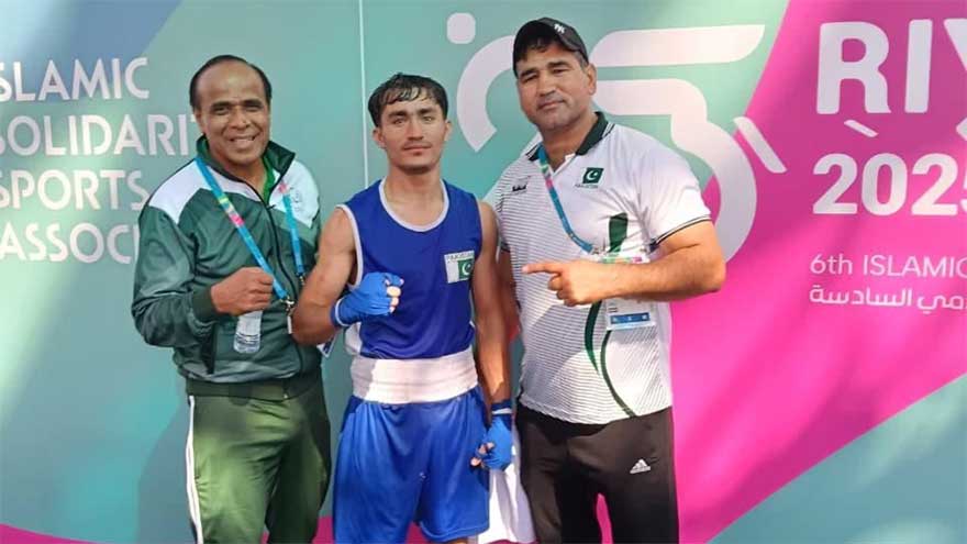 Pakistan's Qudrat Ullah secures boxing medal at Riyadh Solidarity Games