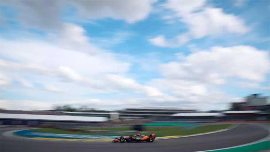 Norris survives a slip to seize Sao Paulo pole