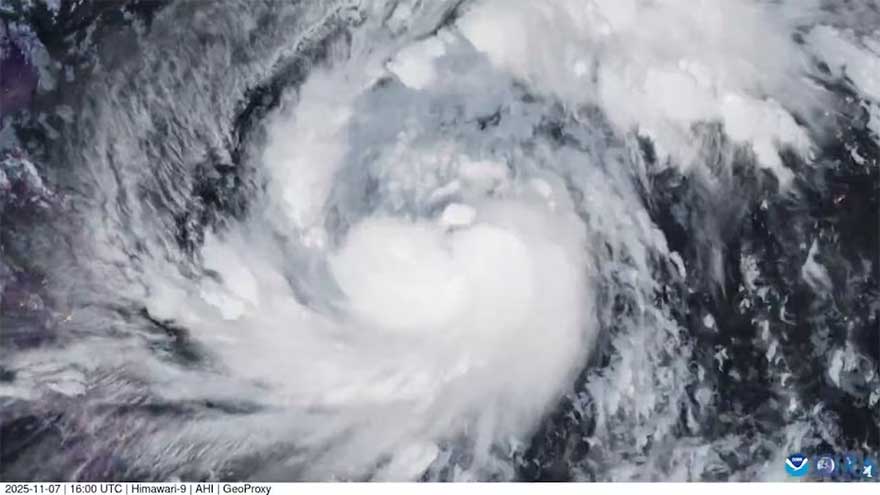 Philippines evacuates 100,000 people as Fung-wong intensifies into super typhoon