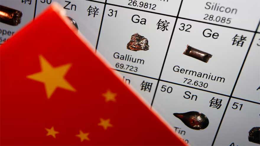 China suspends ban on exports of gallium, germanium, antimony to US
