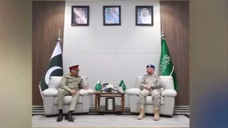 Pakistan and Saudi Arabia pledge to strengthen defence partnership