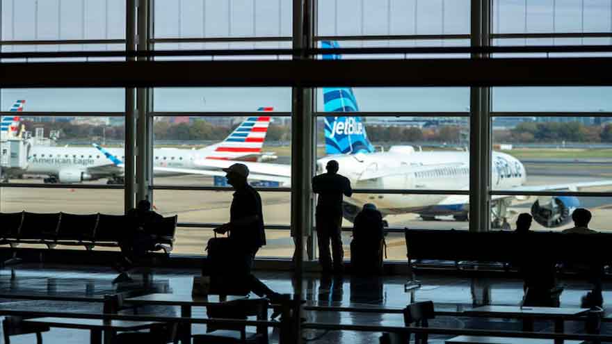 US air travel will fall to a trickle due to shutdown, transportation secretary says