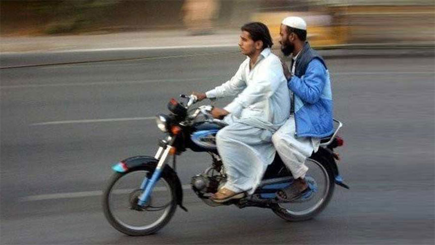 Pillion riding banned across Balochistan until Nov 30