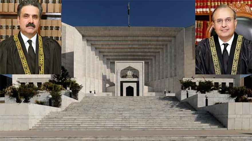 Justice Mansoor Ali Shah urges CJP Afridi to consult executive on 27th Amendment