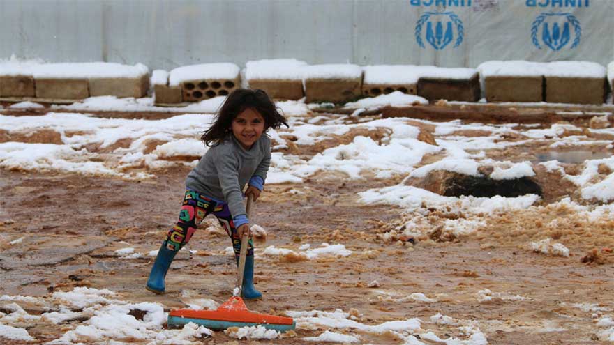 UN warns of rough winter ahead for refugees
