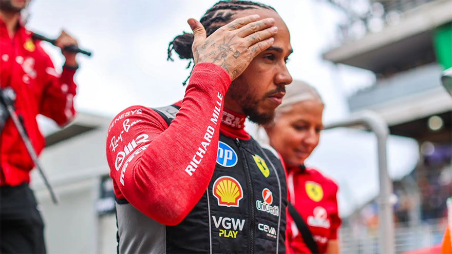 Ferrari boss tells Hamilton, Leclerc to drive, not talk