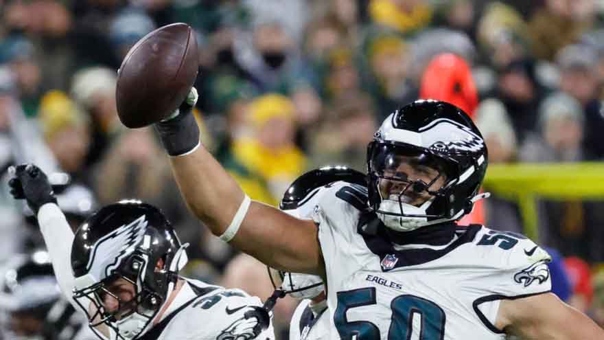 Jaelan Phillips' productive Eagles debut paces dominant defense in 10-7 win over Packers