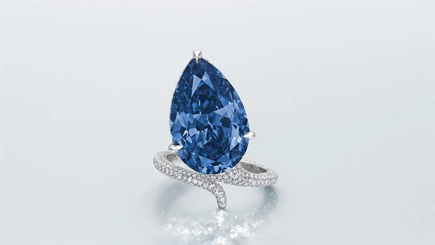 Mellon Blue diamond fetches $25.6m at Geneva auction