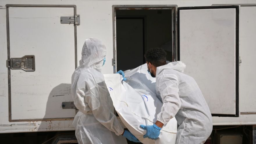 Israel returns 15 Palestinian bodies to Gaza, where displaced families endure winter rains