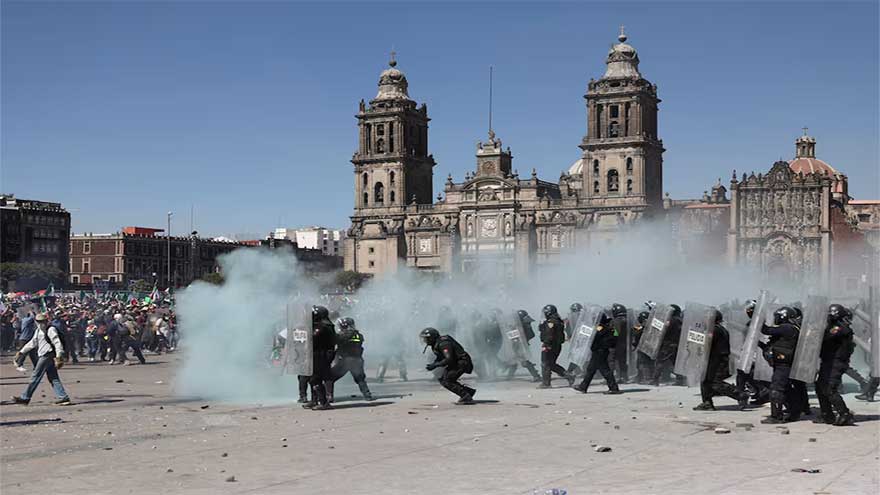 Gen Z-styled protests spread in Mexico, fueled by mayor's murder
