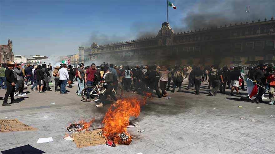 Gen Z-styled protests spread in Mexico, fueled by mayor's murder