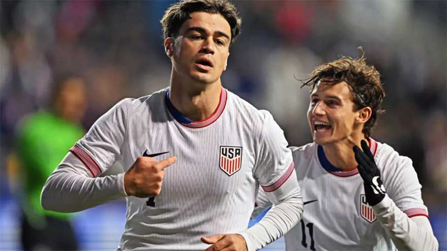 Reyna, Balogun on target for USA in 2-1 win over Paraguay