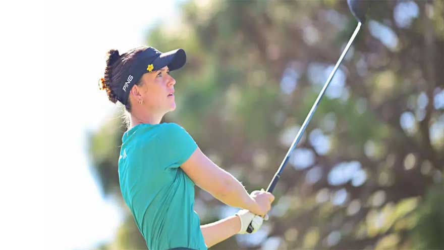 Sweden's Grant leads by one at LPGA Annika tournament